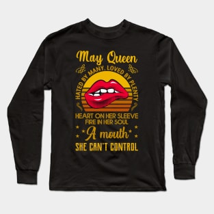 May Birthday Queen Long Sleeve T-Shirt